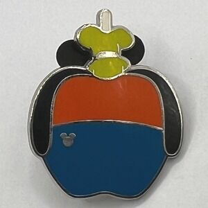 Disney Hidden Mickey Goofy Pin Candy Apple Lapel Hat